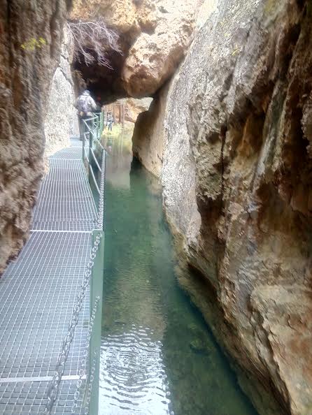 ruta desde Fr&iacute;as a Calomarde